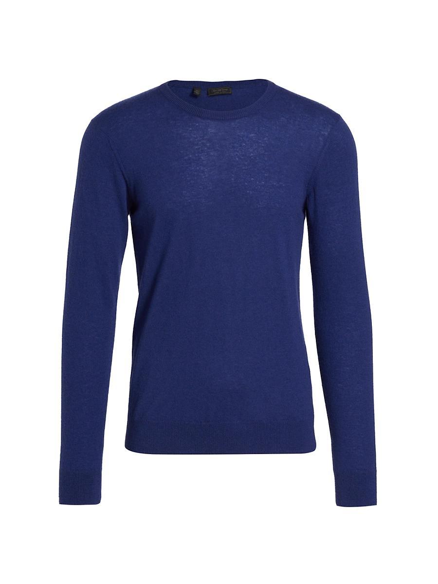 Mens COLLECTION Lightweight Cashmere Crewneck Sweater Product Image