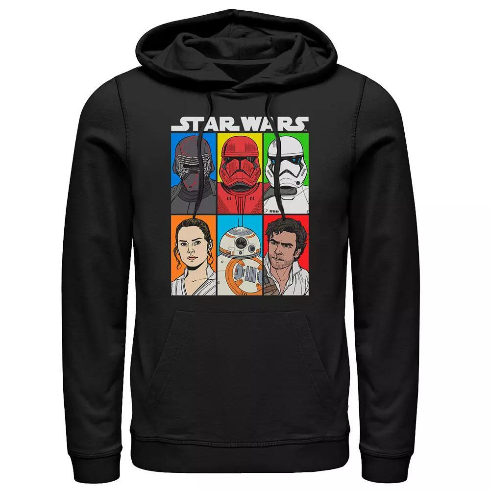 Men's Star Wars The Rise of Skywalker Character Grid Graphic Hoodie,  Product Image
