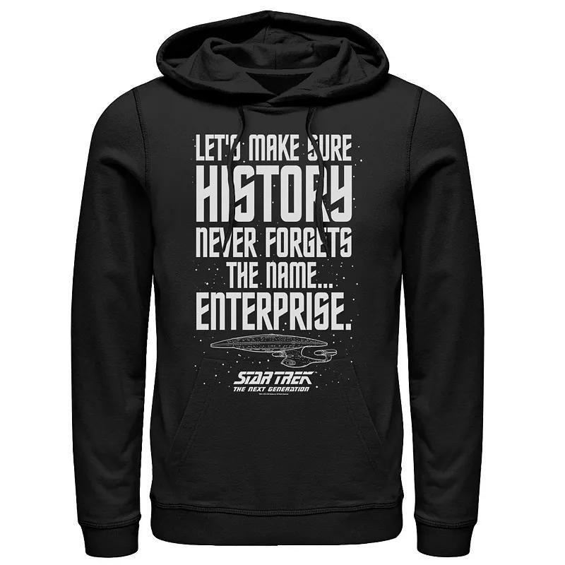 Men's Star Trek Next Generation Enterprise History Hoodie,  Product Image