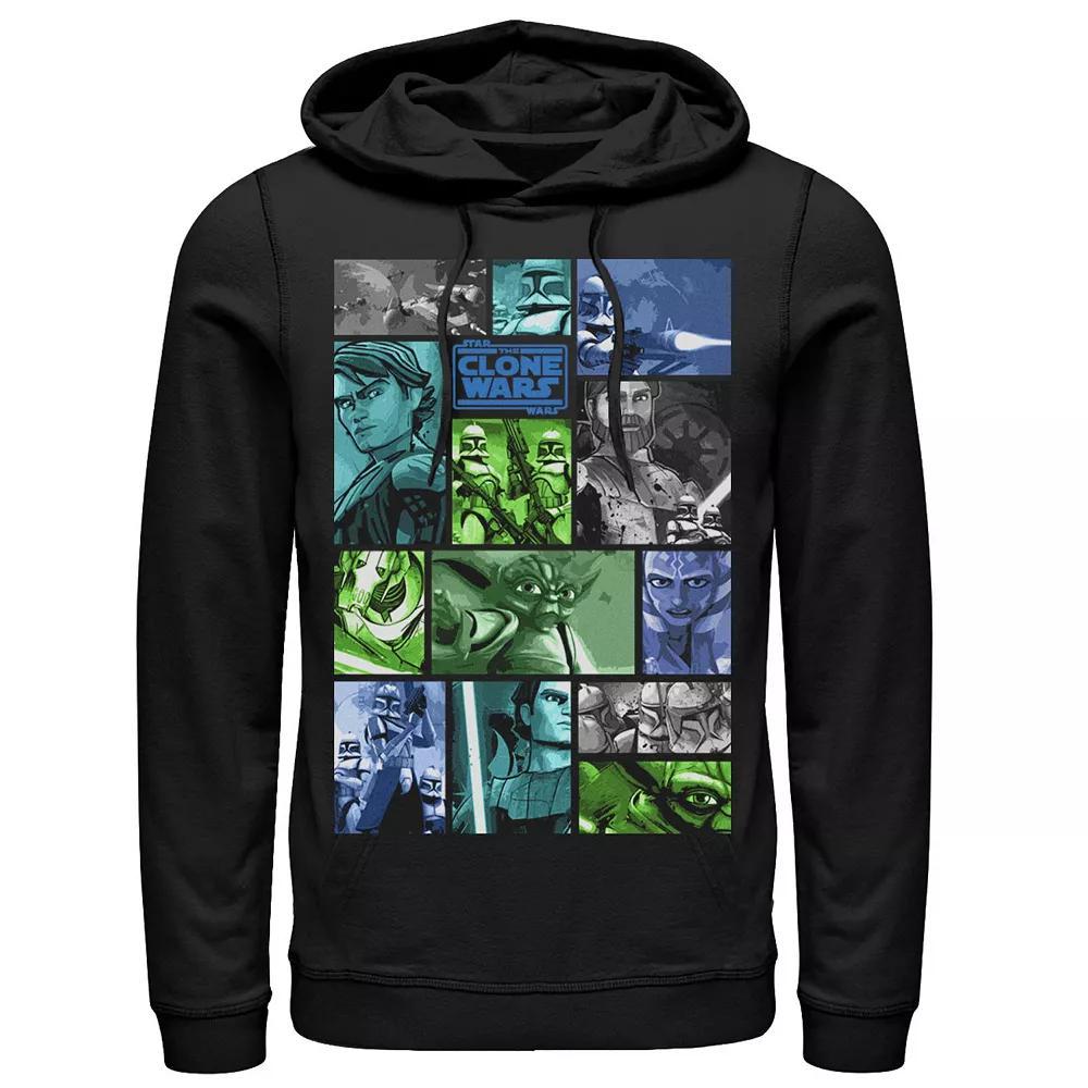 Men's Star Wars: Clone Wars Group Shot Panels Hoodie,  Product Image