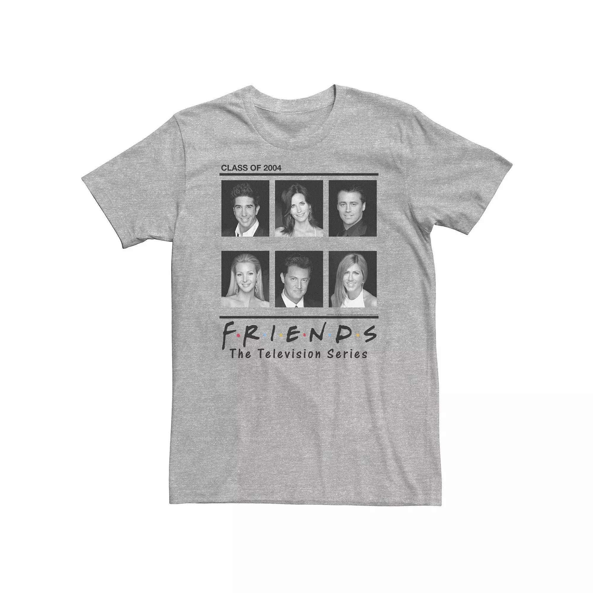 Big & Tall Friends Group Shot Class Of 2004 Panels Tee, Men's,  Product Image