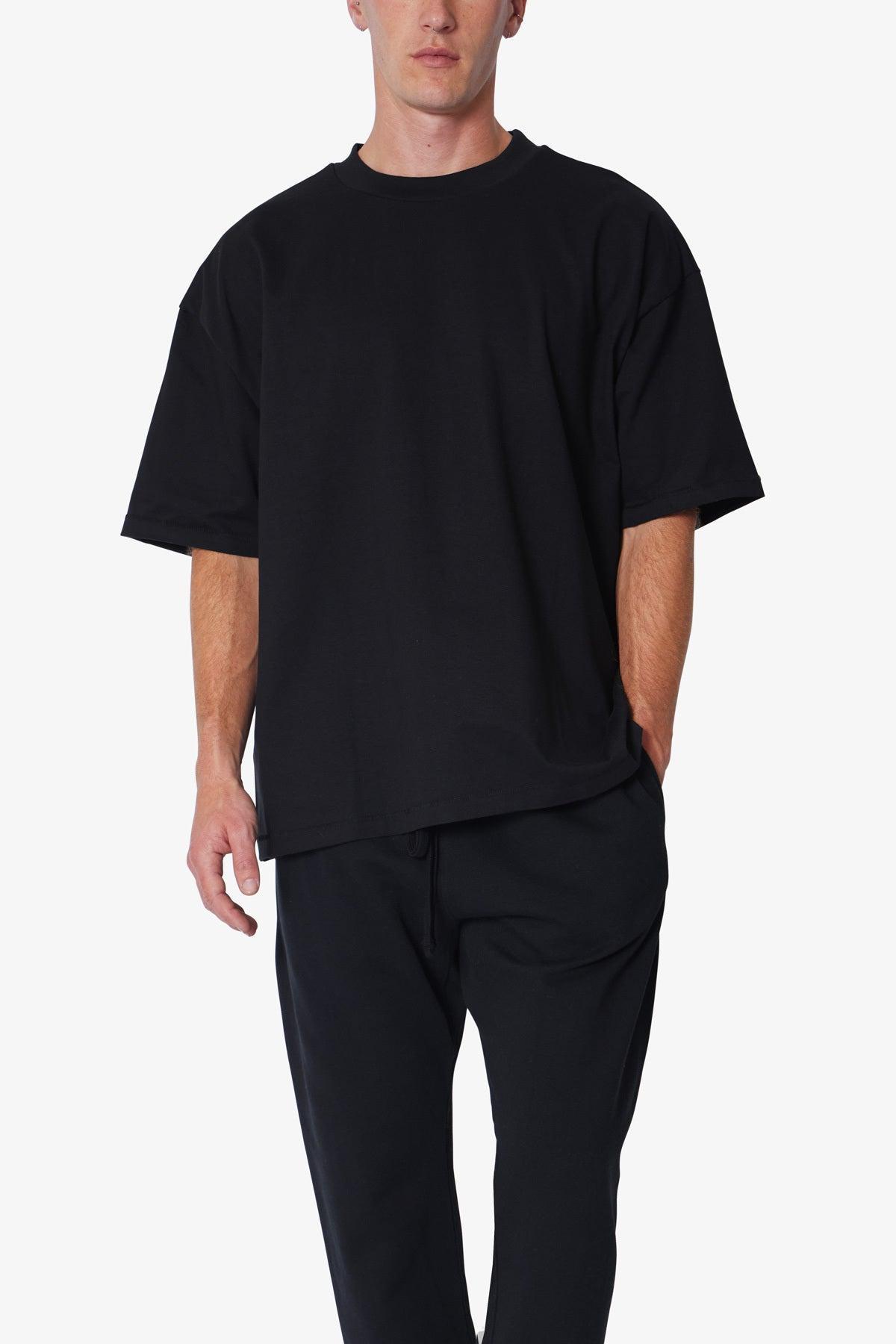 Heavy Every Day Boxy Tee - Black Product Image