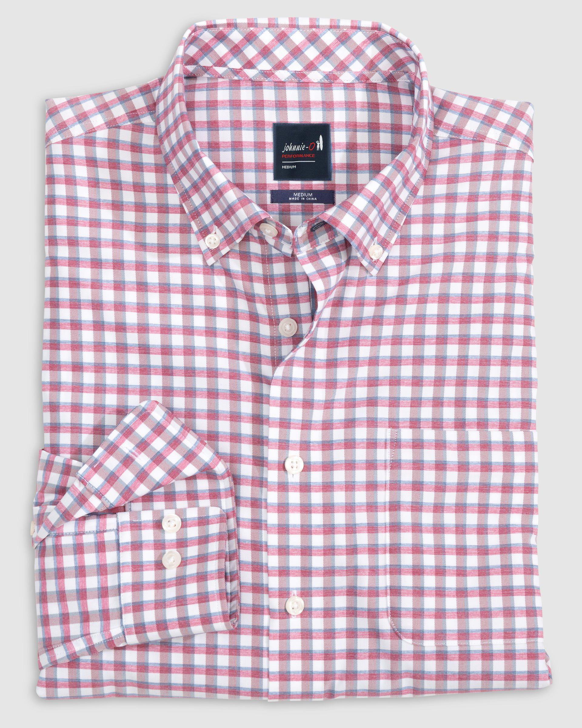 Performance Button Up Shirt - Mead Male Product Image