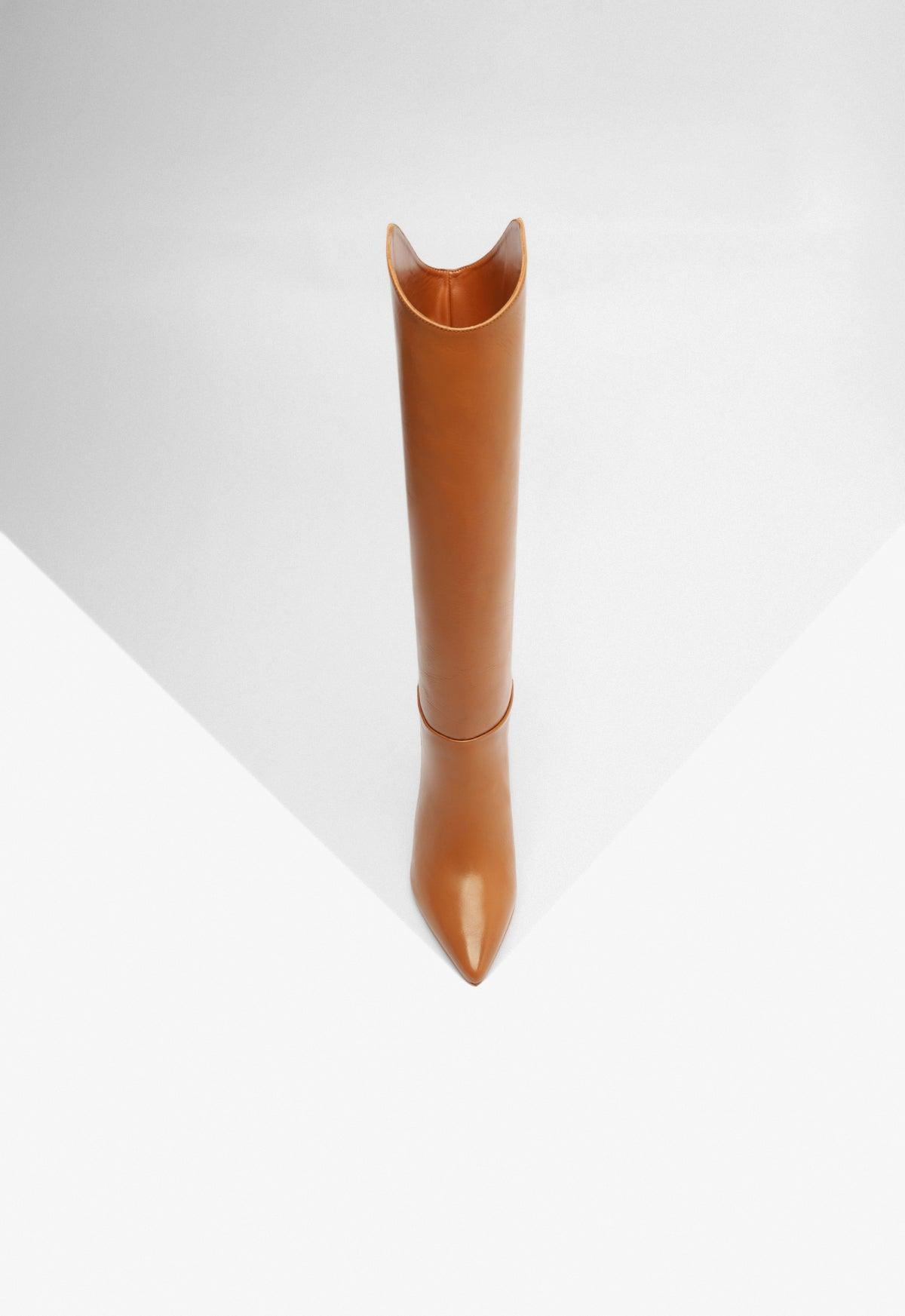 Maryana Wide Leather Boot Product Image