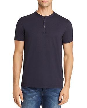 John Varvatos Star Usa Jersey Henley Product Image