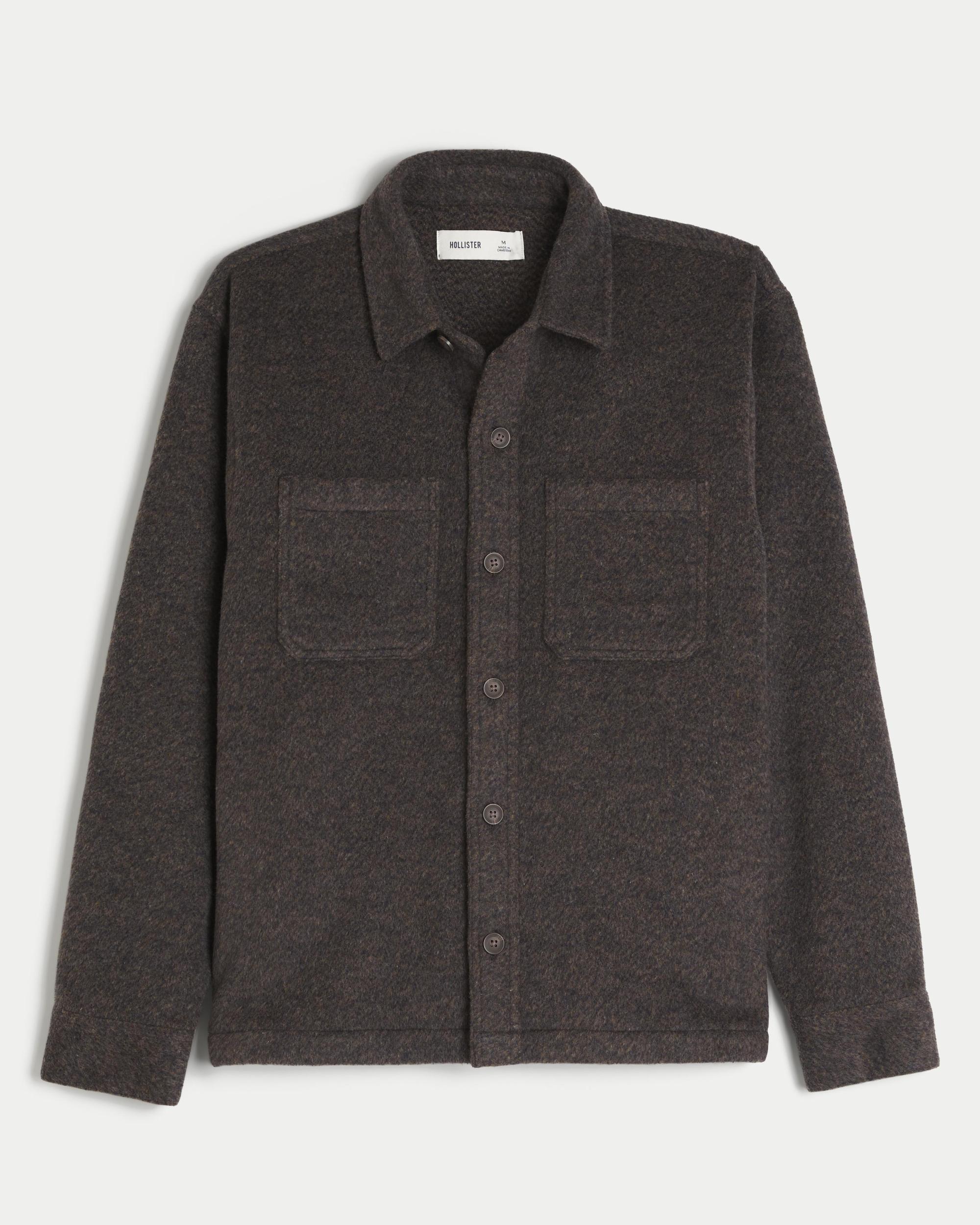 Cozy Brushed Shacket Product Image