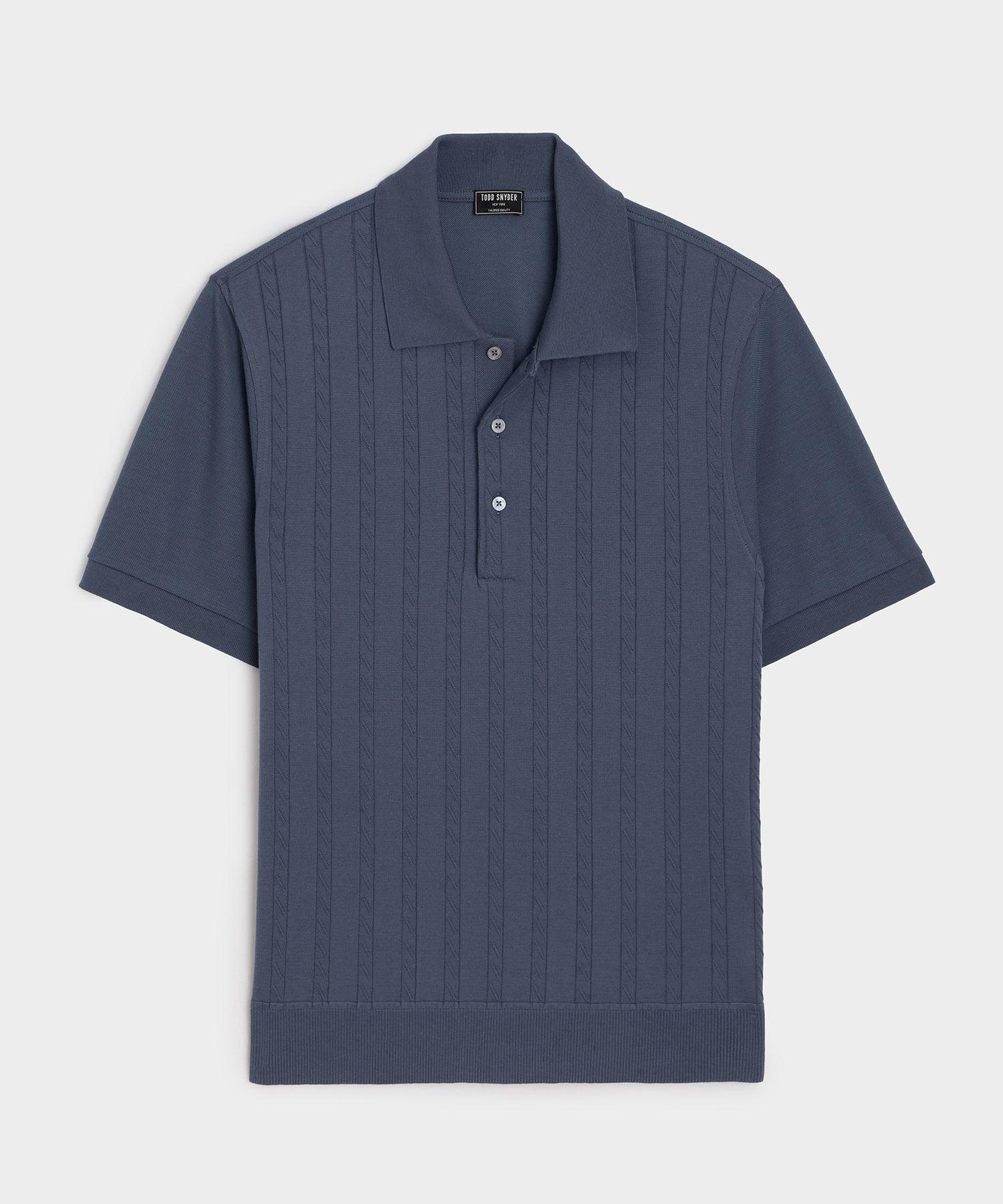 Cotton Cable Polo Product Image