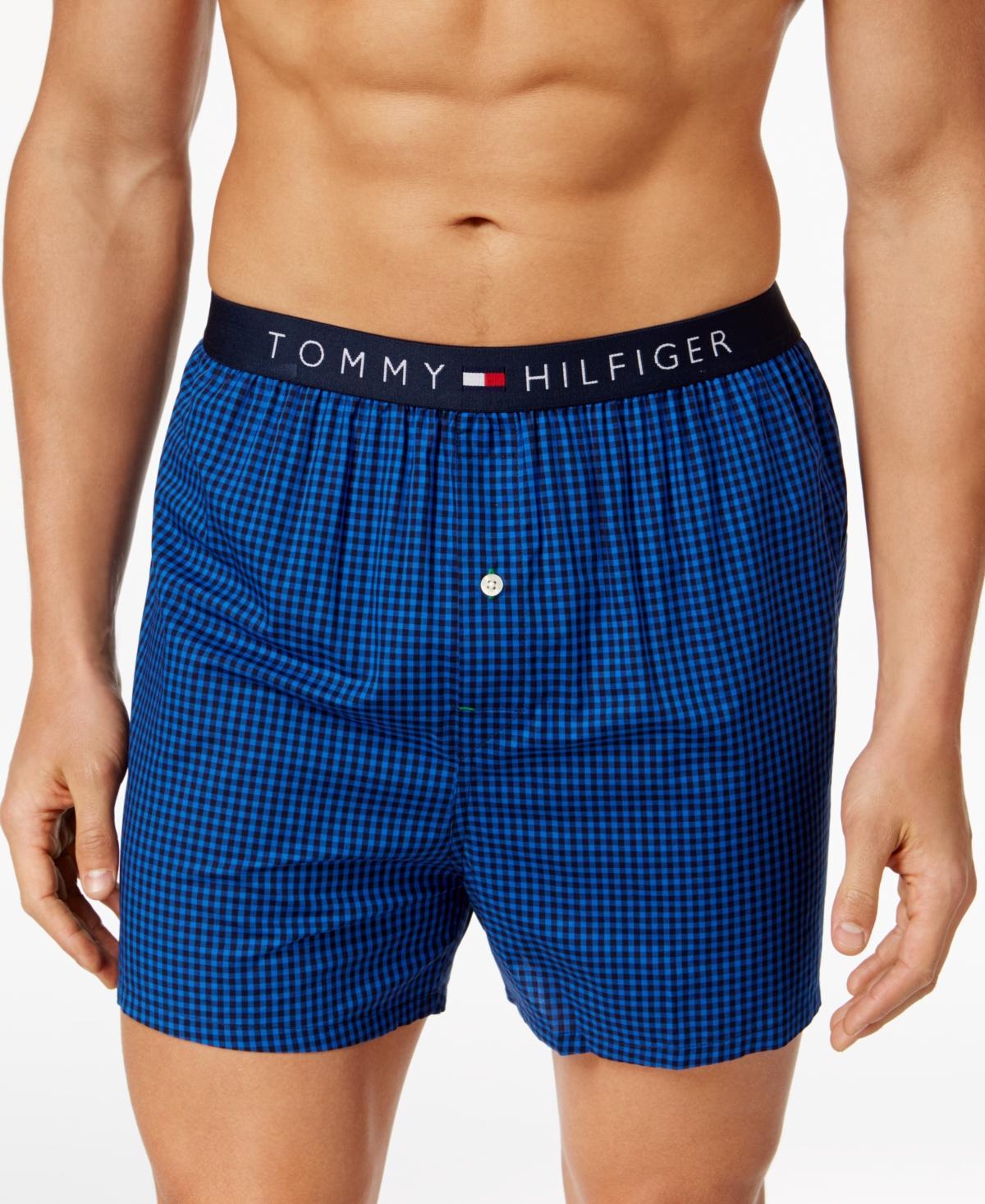 Tommy Hilfiger Mens Flag Logo Printed Cotton Boxers Product Image