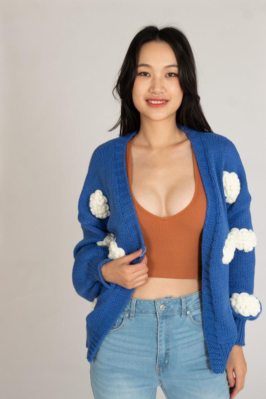 3D Applique Cardigan Product Image