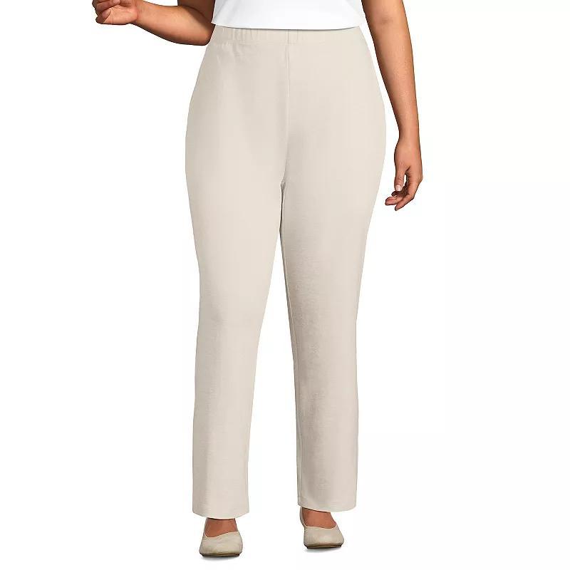 Lands' End Women's Sport Knit High Rise Pants Product Image