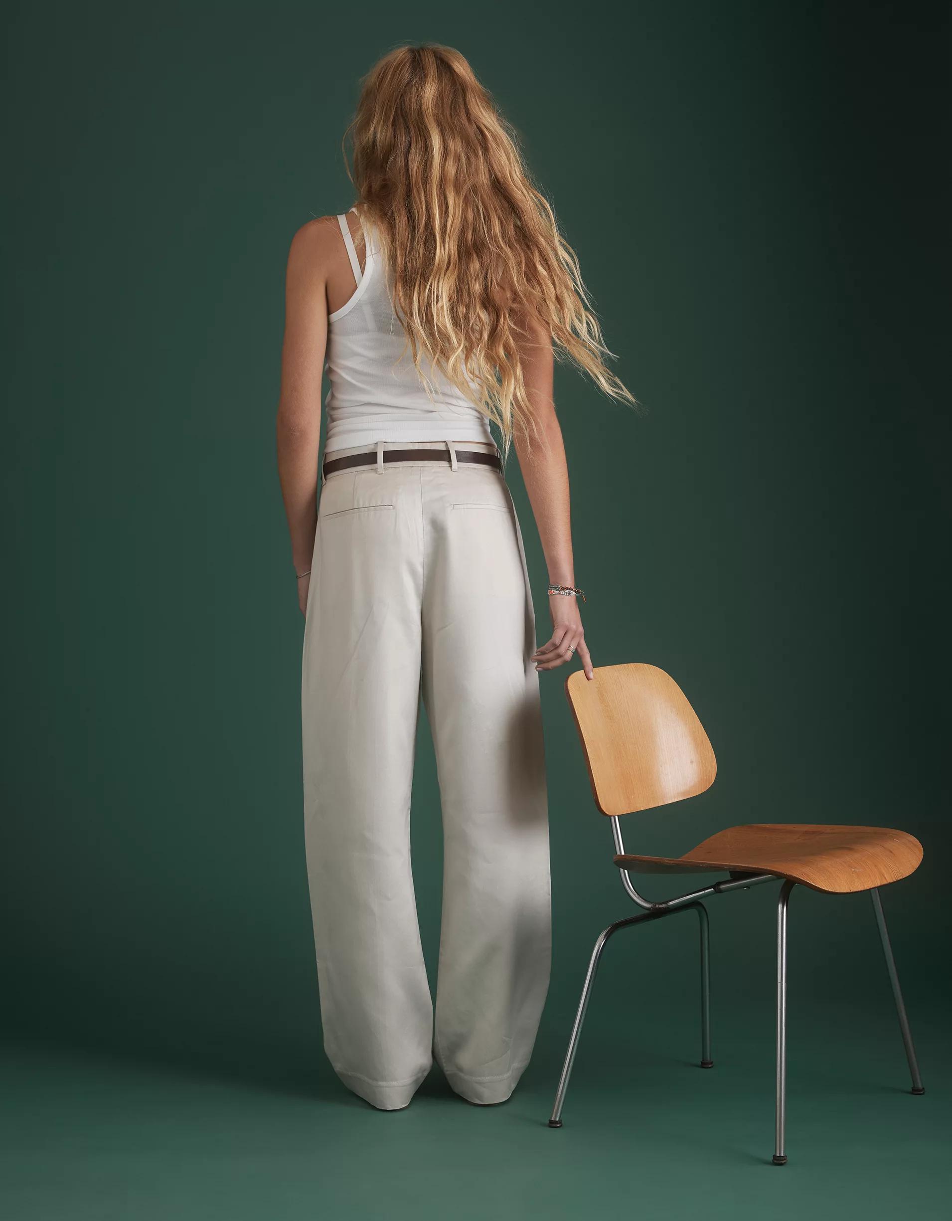 AE77 Premium Pleated Trouser Pant Product Image