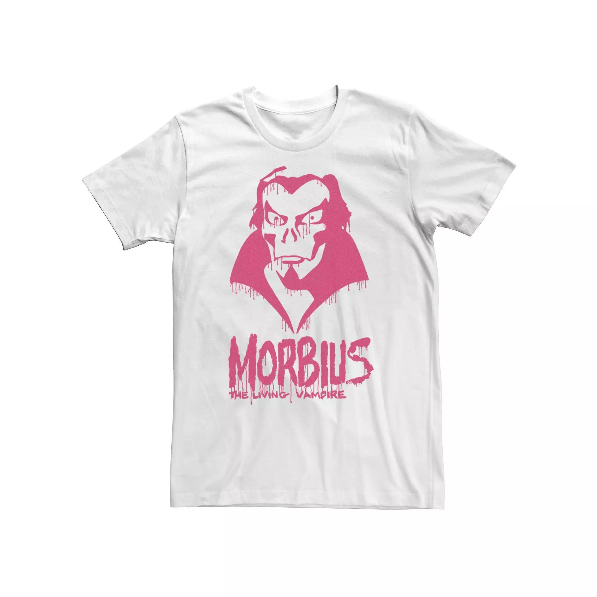 Men's Marvel Morbius The Living Vampire Paint Drip Tee,  Product Image