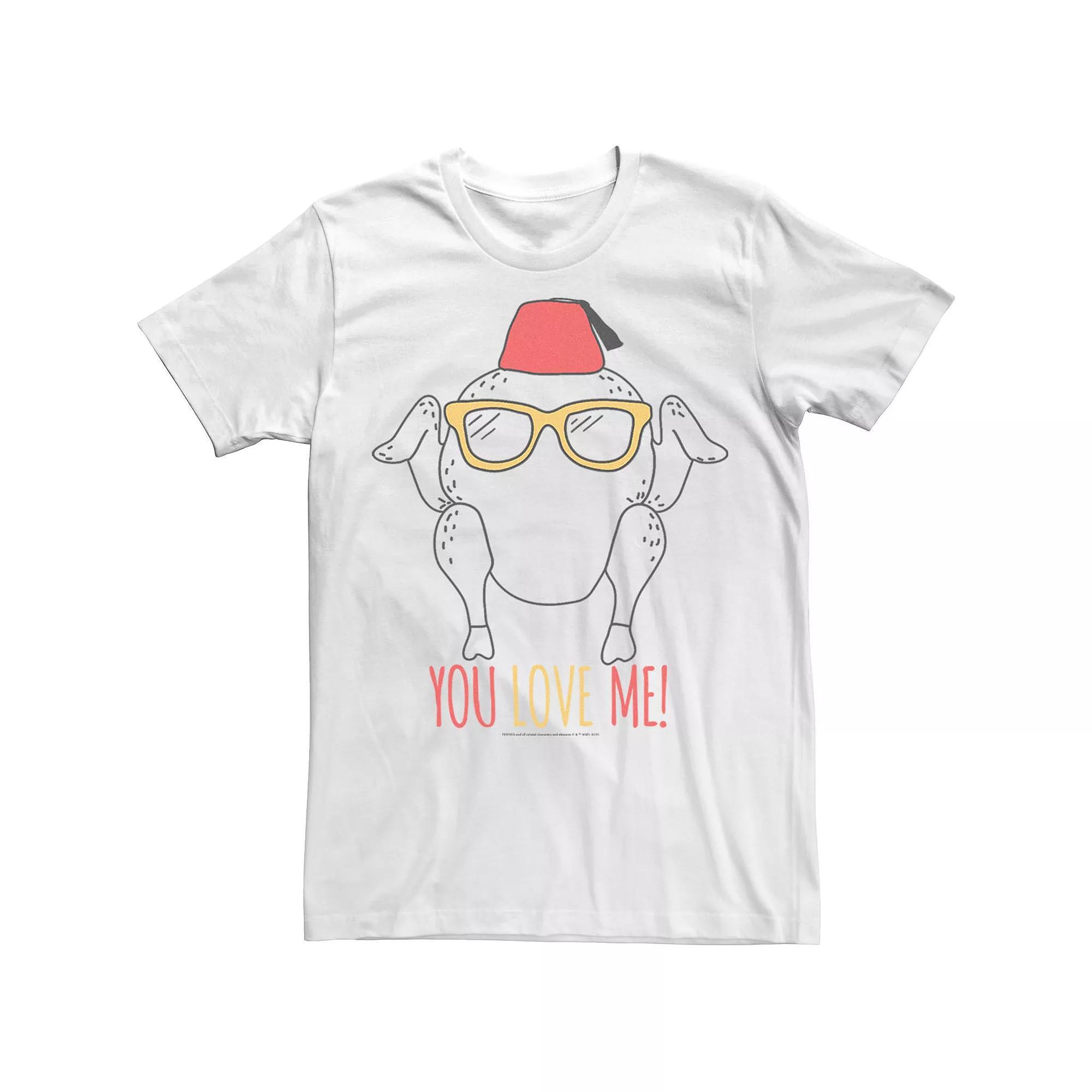 Men's Friends Turkey You Love Me Tee,  Product Image