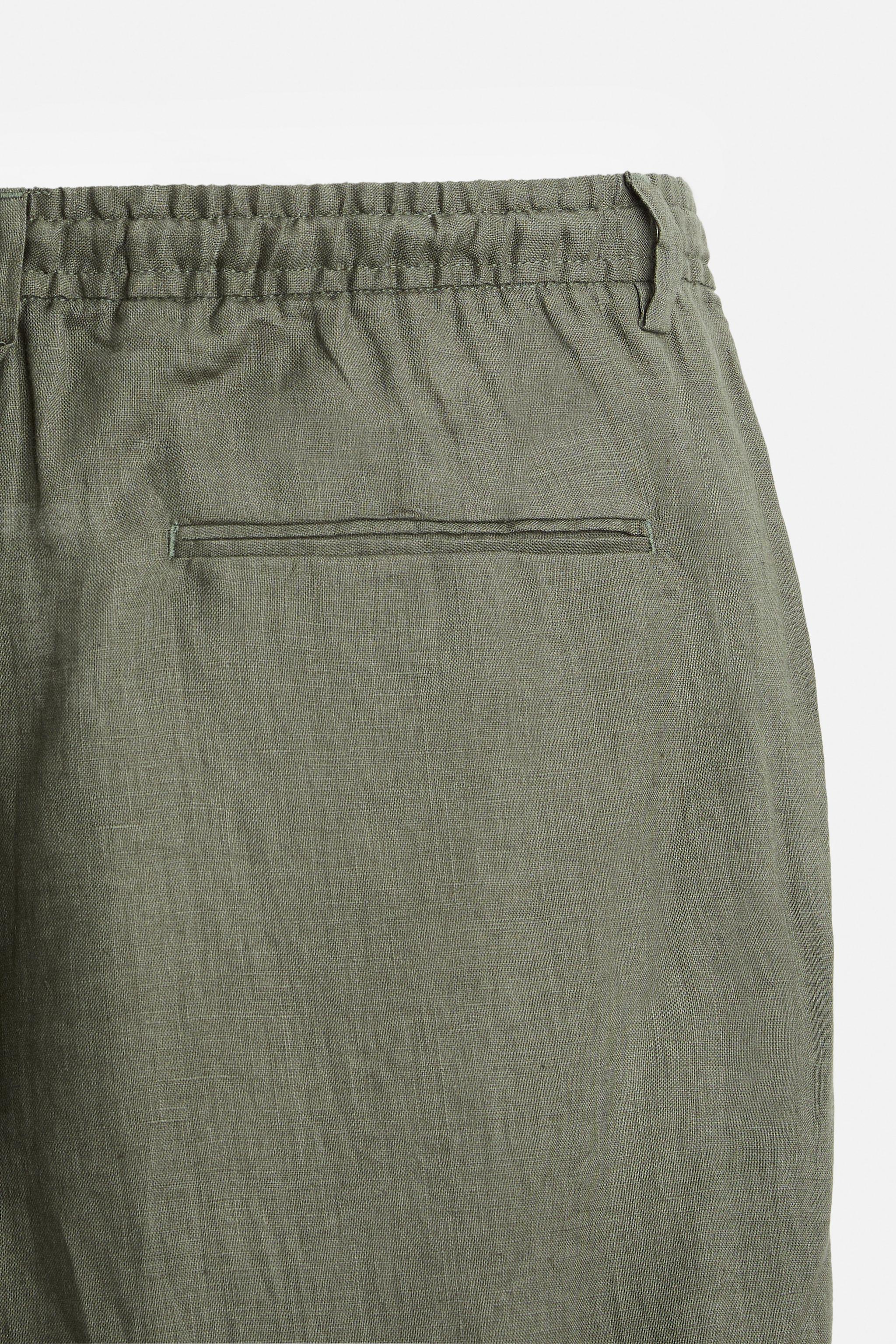 LINEN PANTS IN 100% LINEN Product Image