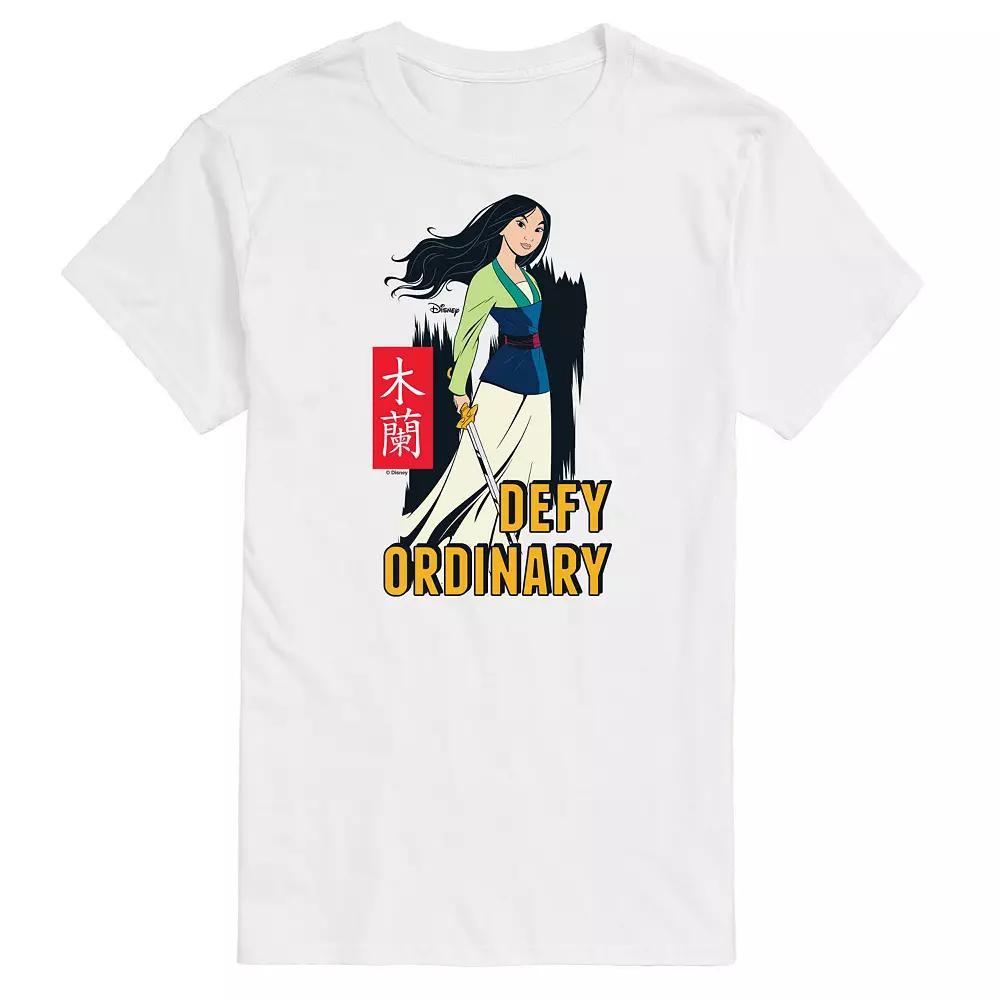 Disney's Mulan Men's Defy Ordinary Tee,  Product Image