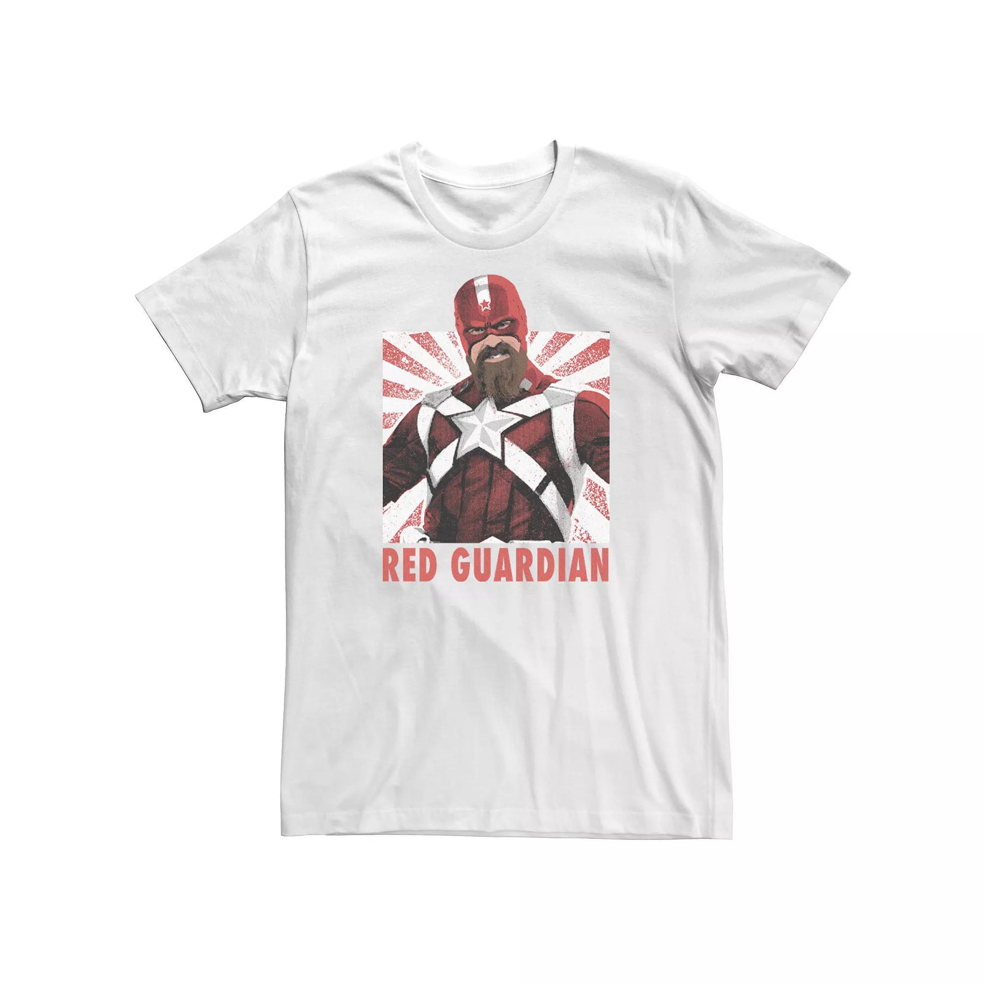 Big & Tall Marvel Black Widow Red Guardian Graphic Style Portrait Tee, Men's,  Product Image
