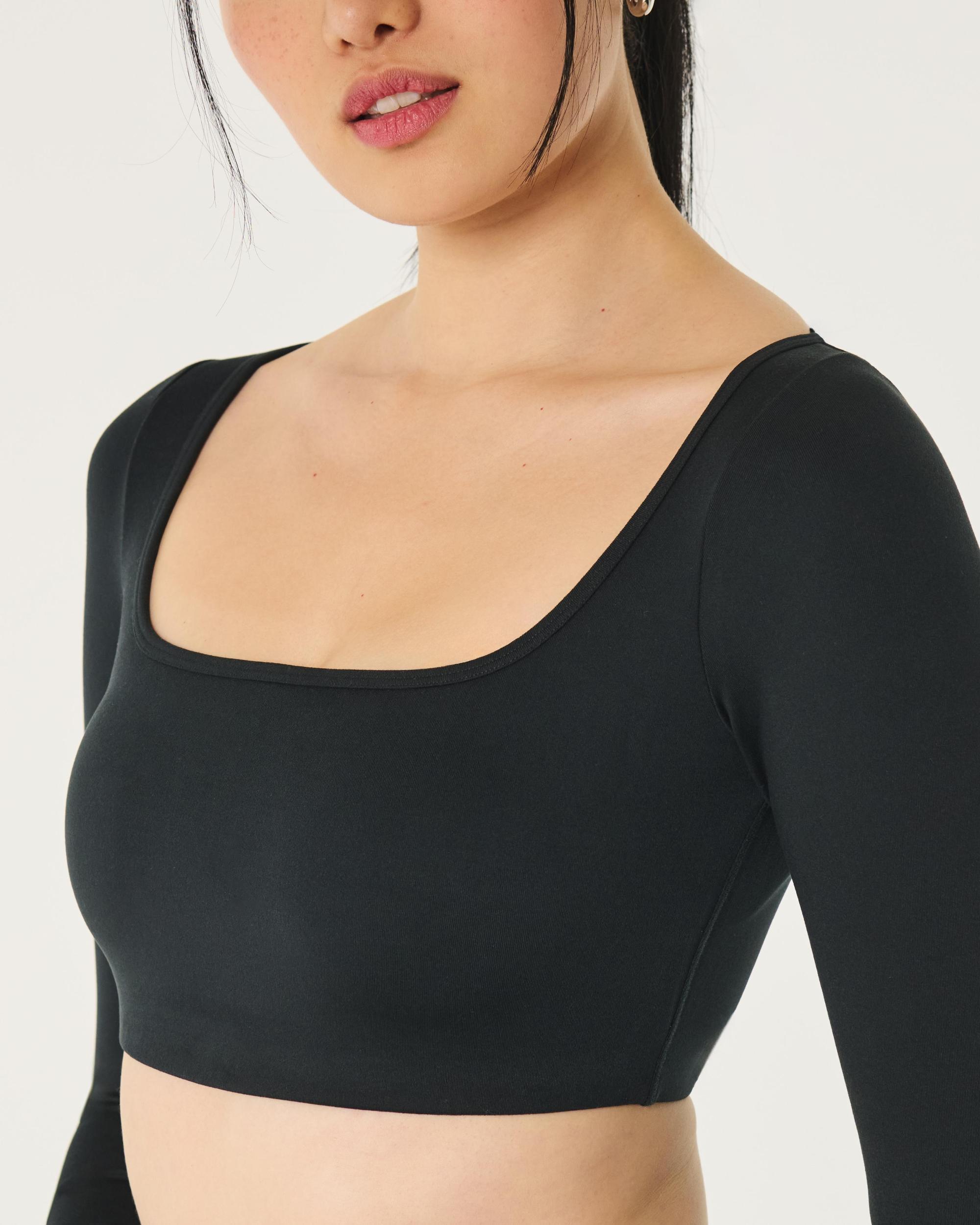 Gilly Hicks Active Recharge Ultra-Crop Long-Sleeve Top Product Image
