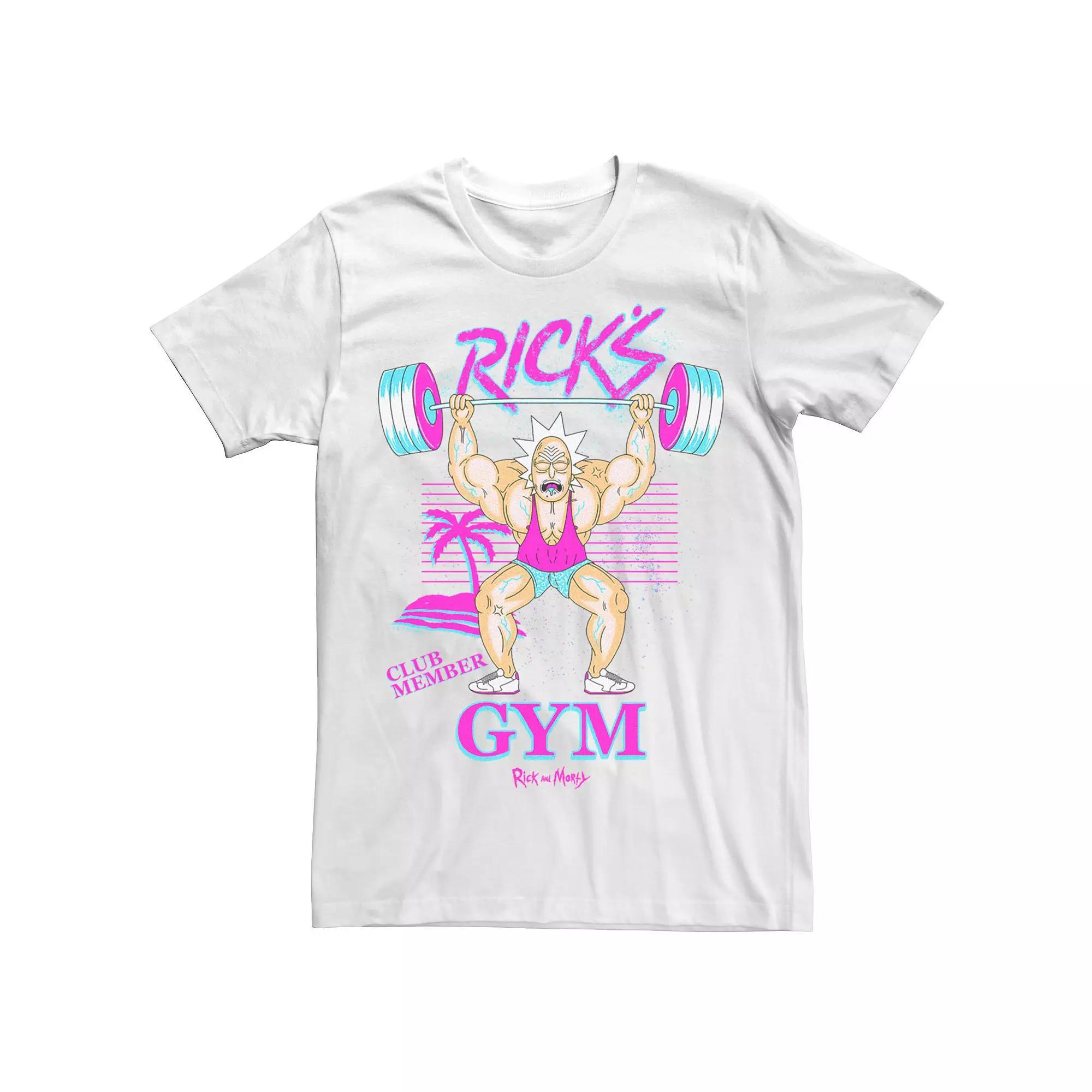 Men's Rick And Morty Club Member Ricks Tee, Size: XS, White Product Image