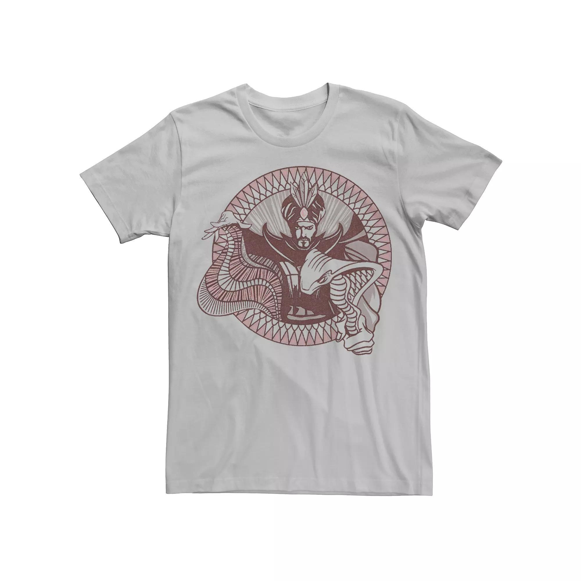 Disney's Aladdin Men's Jafar Graphic Tee, Size: Medium, Silver Product Image