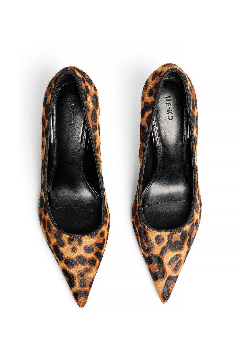 Pointy Leopard Pumps Product Image