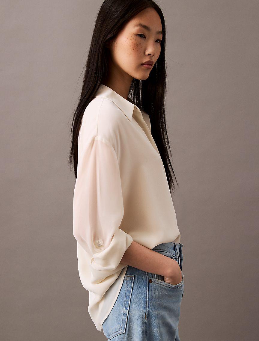 Utility Roll Sleeve Tunic Product Image