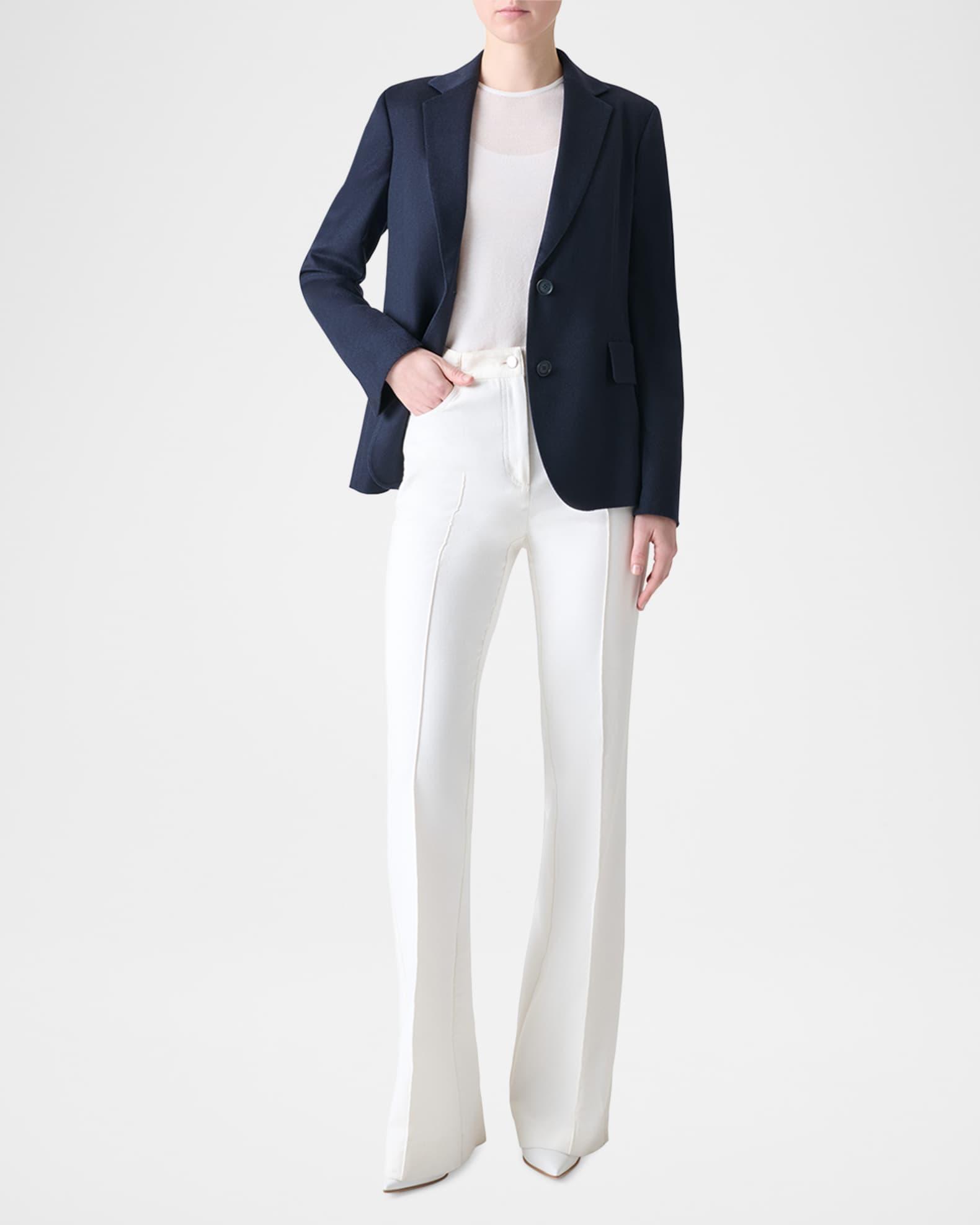 Single-Breasted Cashmere Jacket Product Image