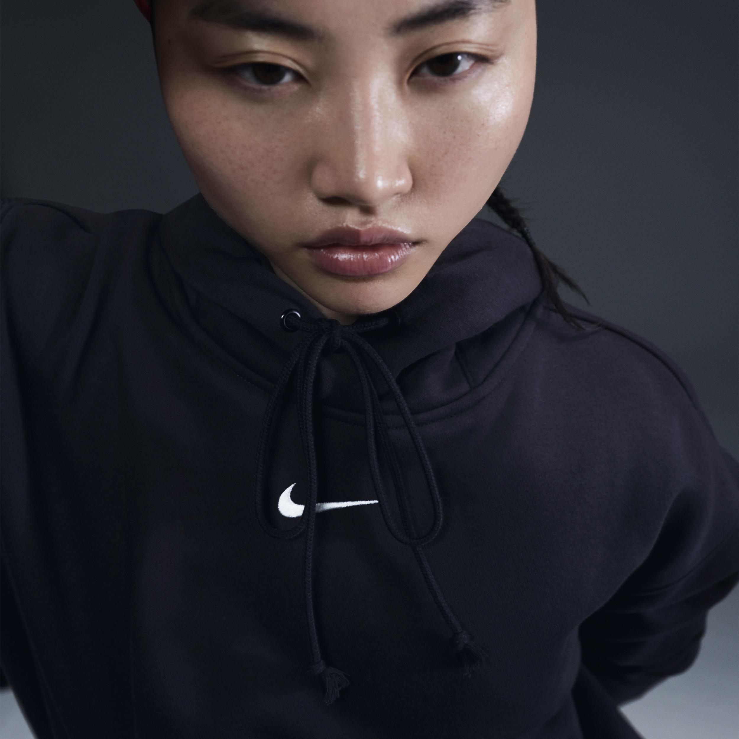 Nike Womens Sportswear Phoenix Fleece Oversized Pullover Hoodie Product Image