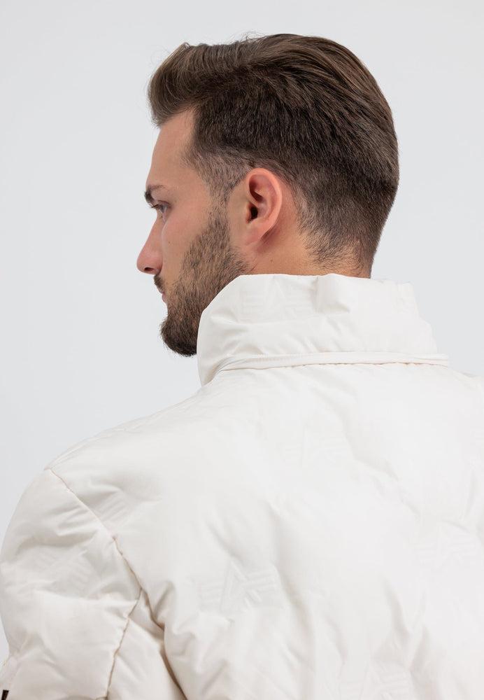 HOODED LOGO PUFFER Male Product Image