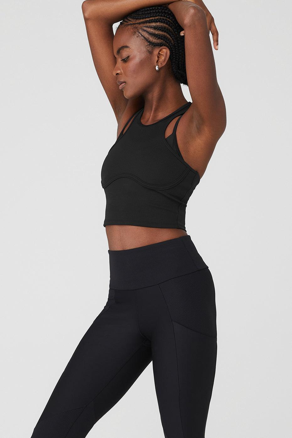 Alo Yoga | Ribbed Airlift Enchanted Bra Tank Top Size: XS Product Image