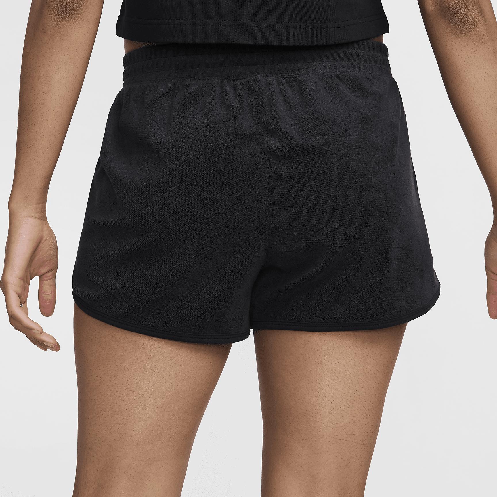 Nike Women's Court Heritage Mid-Rise French Terry Tennis Shorts Product Image