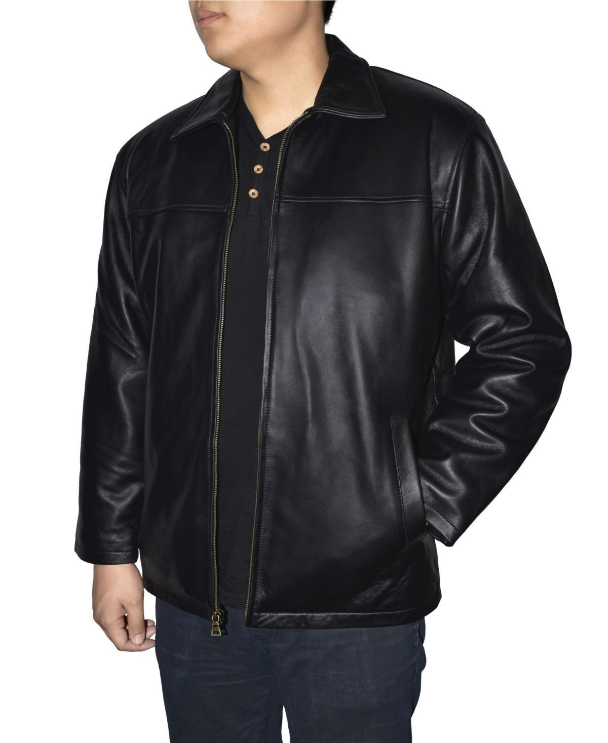 Mens Vintage Leather Lambskin Jacket Product Image