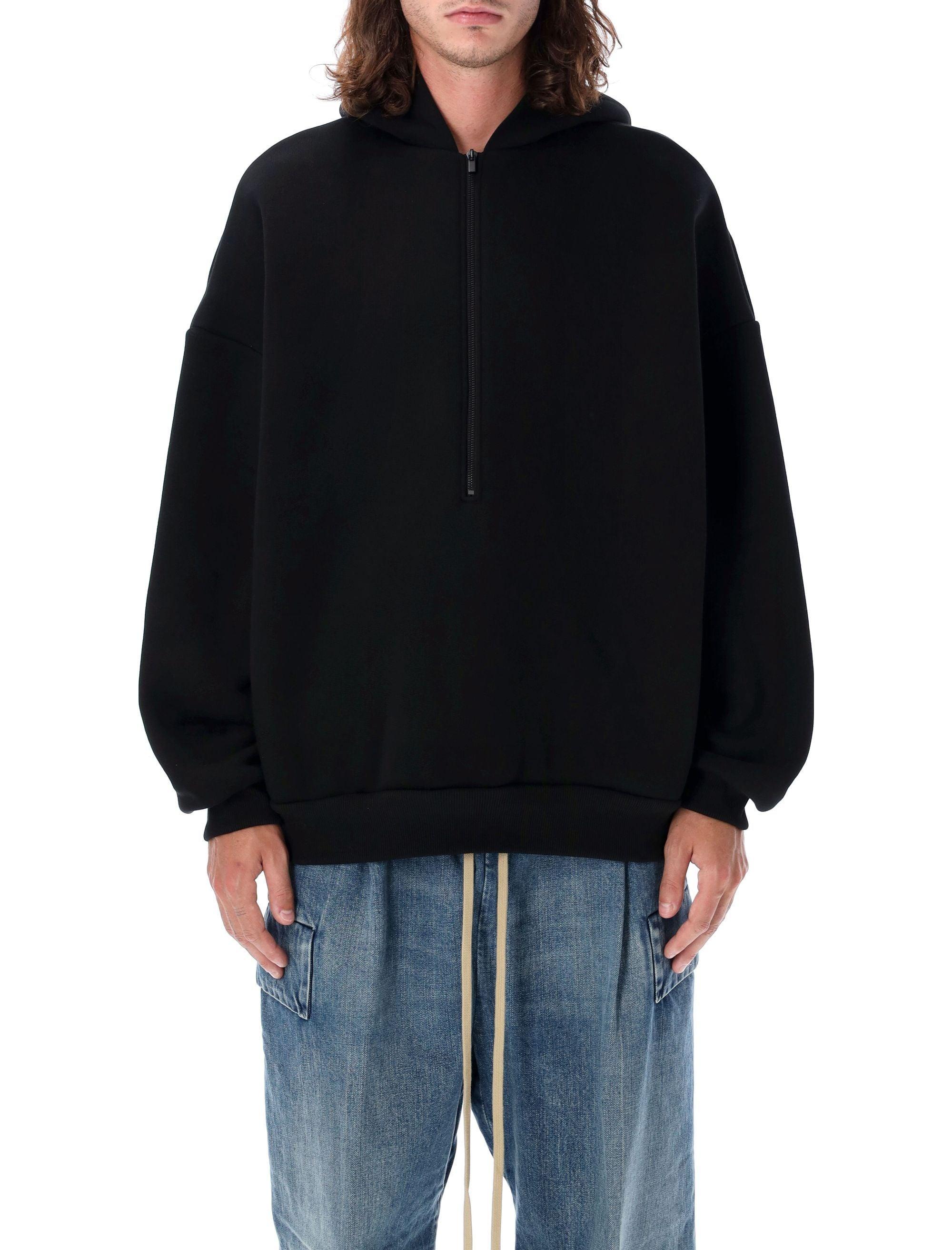 FEAR OF GOD Black Patch Hoodie Product Image