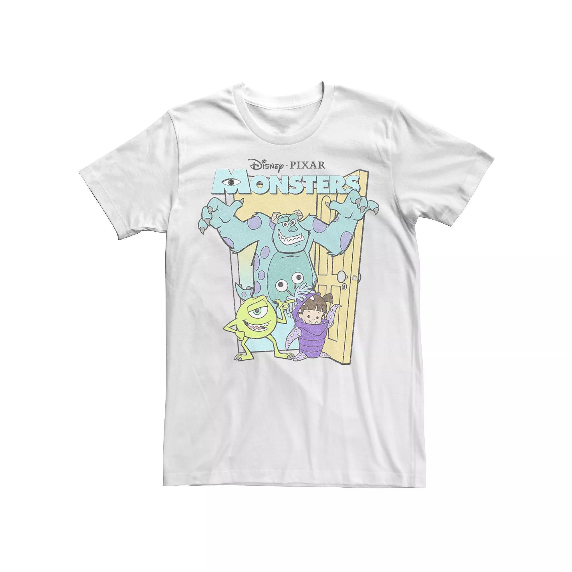 Disney / Pixar's Monsters, Inc. Men's Group Poster Tee,  Product Image