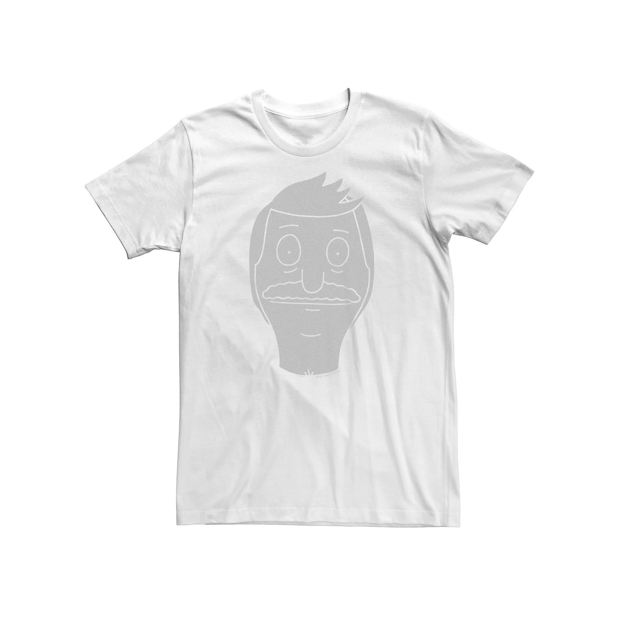 Big & Tall Bob's Burgers Bob Big Face Tee, Men's,  Product Image