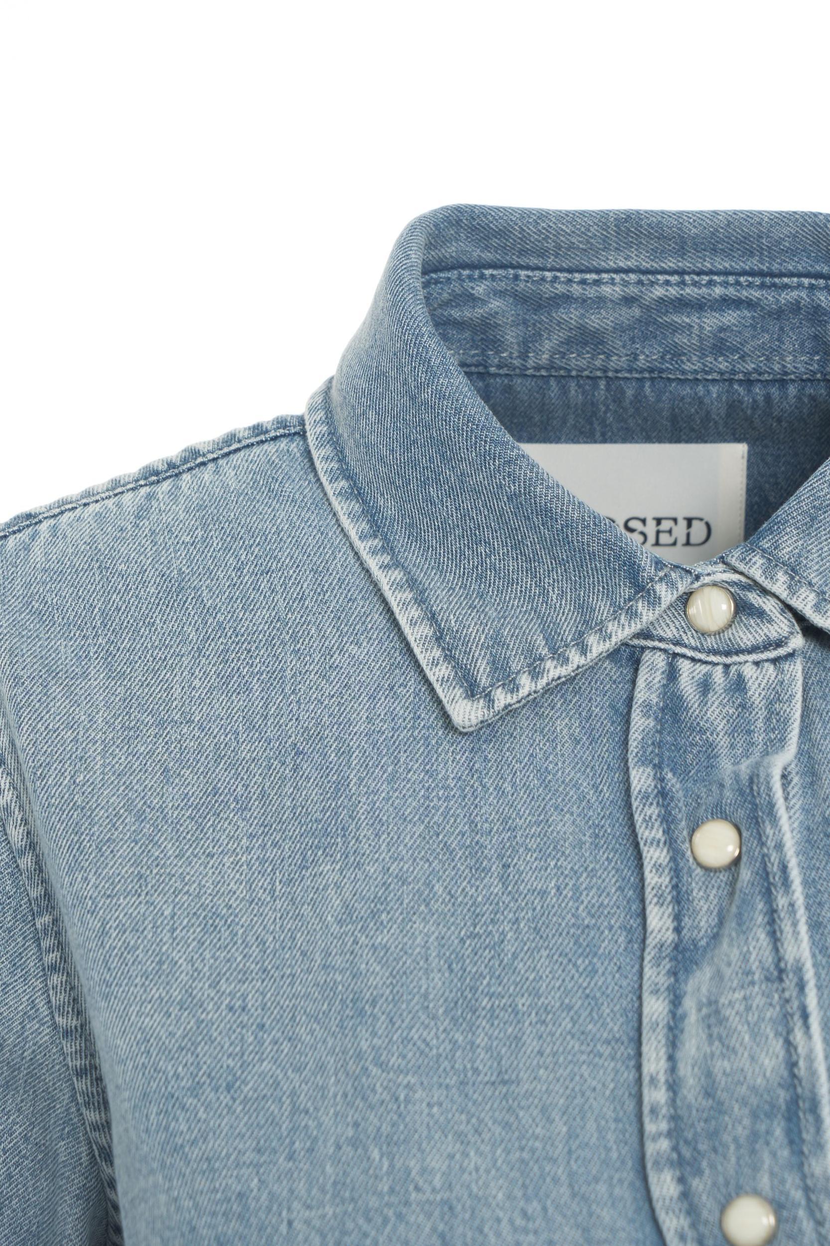 Denim blouse Product Image