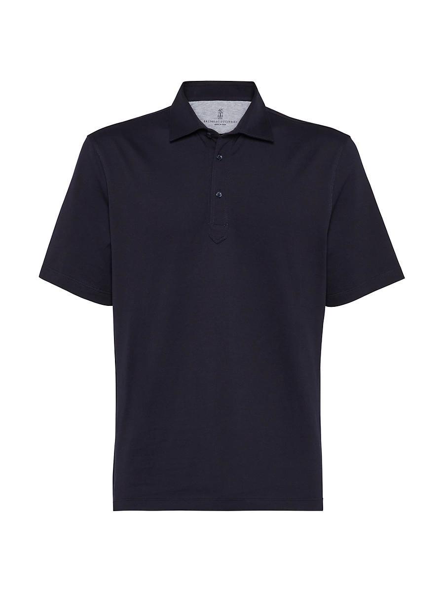 Mens Cotton Jersey Polo Shirt Product Image