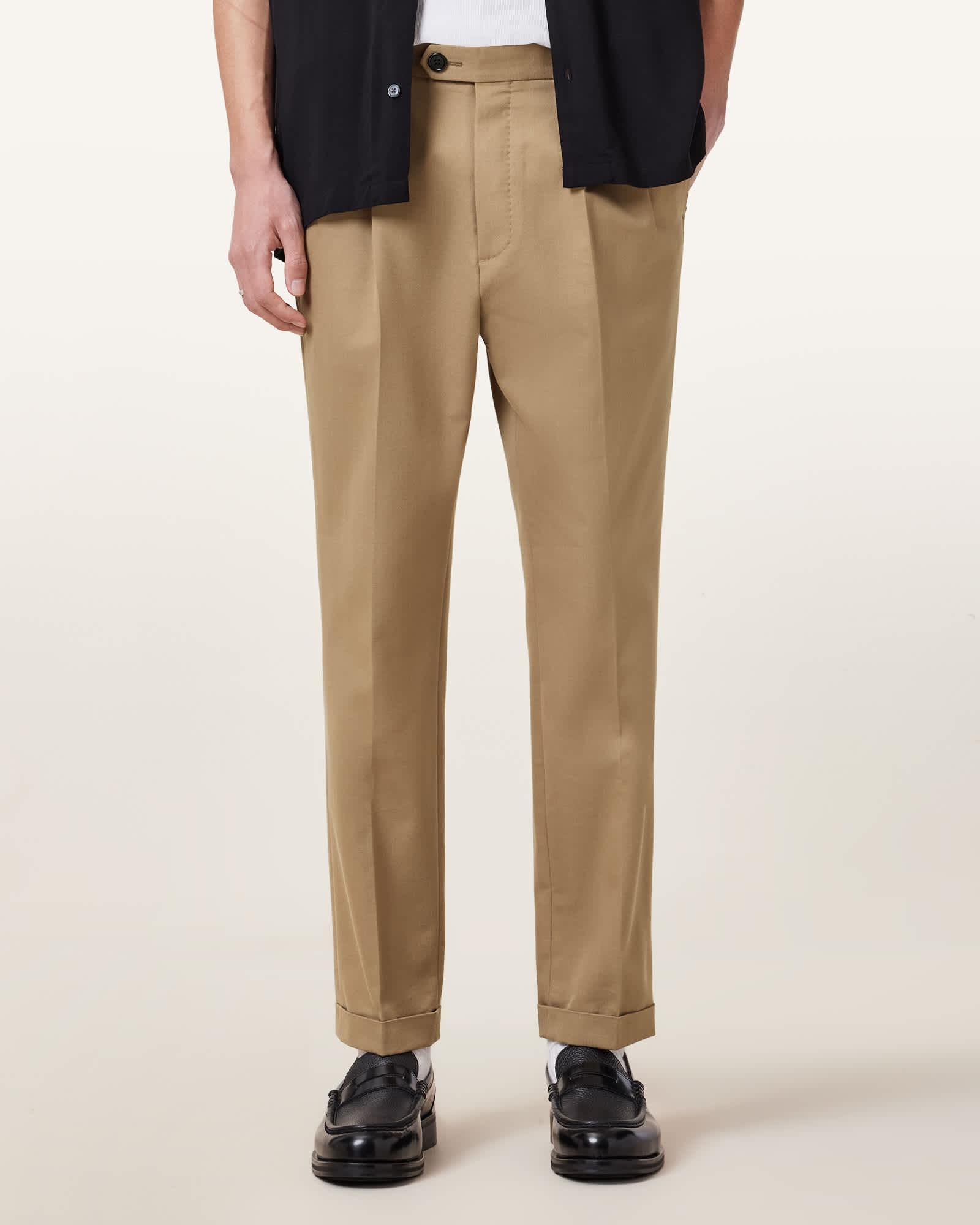 Tallis Slim Fit Cropped Pants Product Image