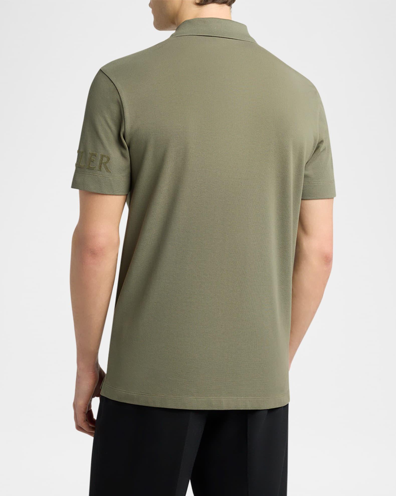 Men's Sleeve-Logo Pique Polo Shirt Product Image