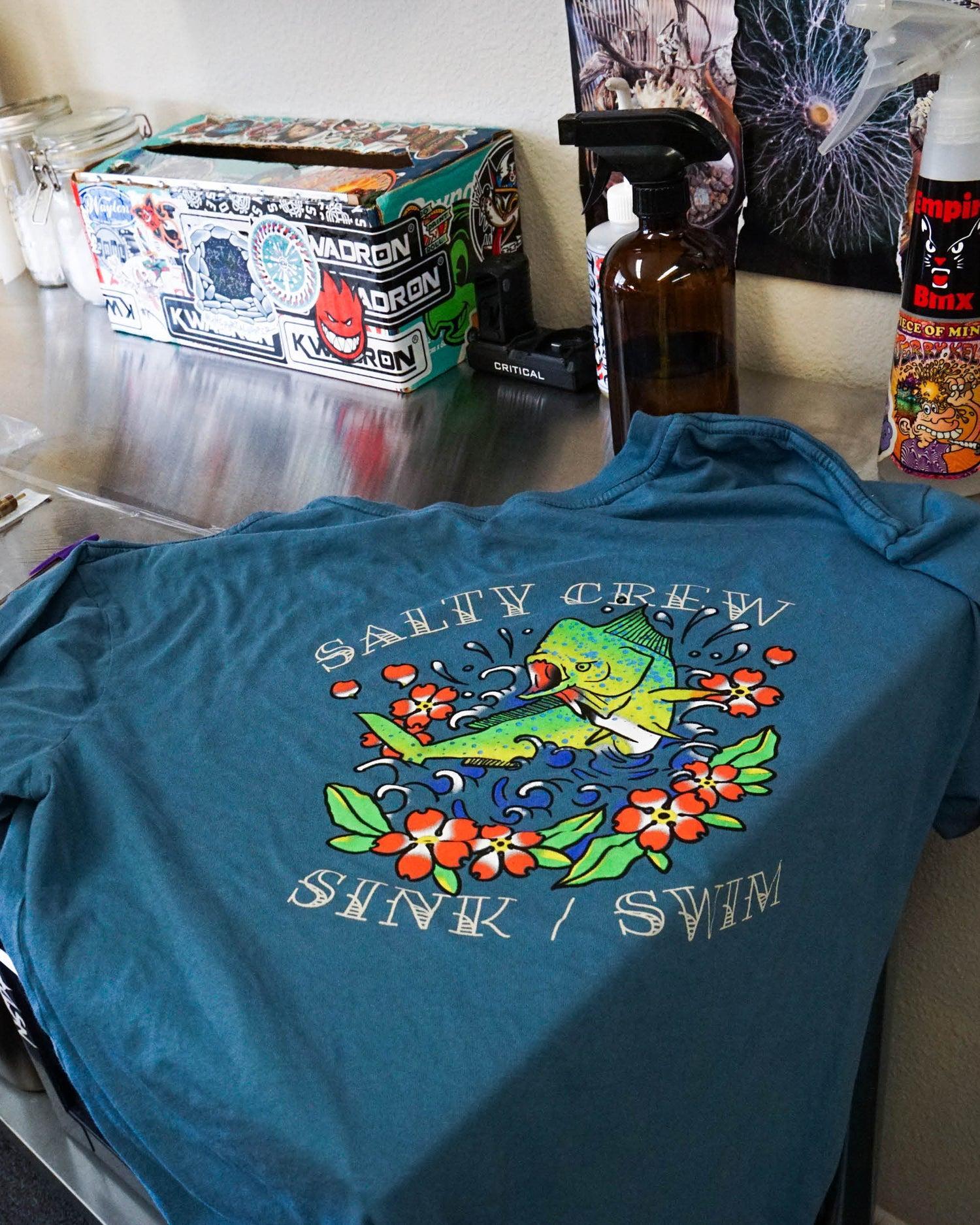 Hopper Vintage Ss Tee - Slate Product Image