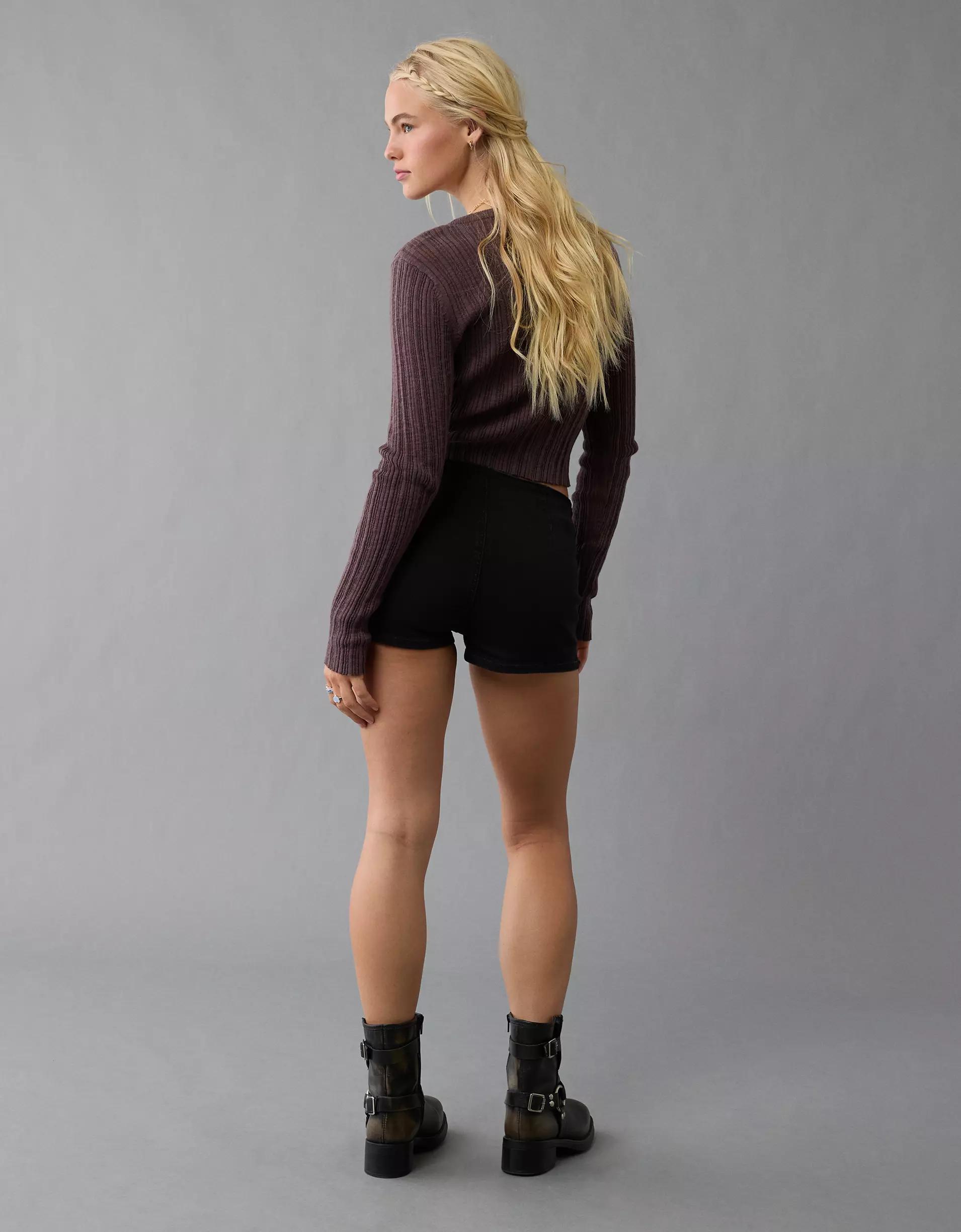 AE Next Level Denim Micro Short Product Image