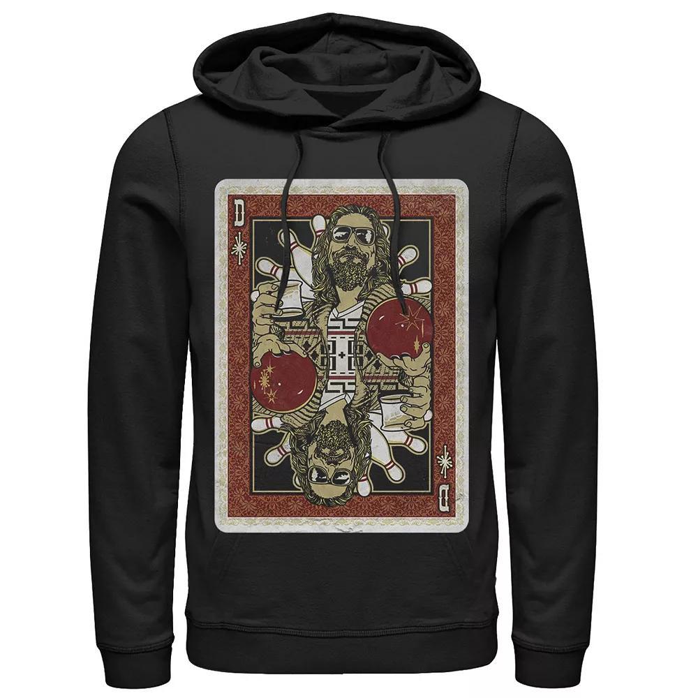 Mens Big Lebowski Abide Card In The Deck Hoodie Product Image