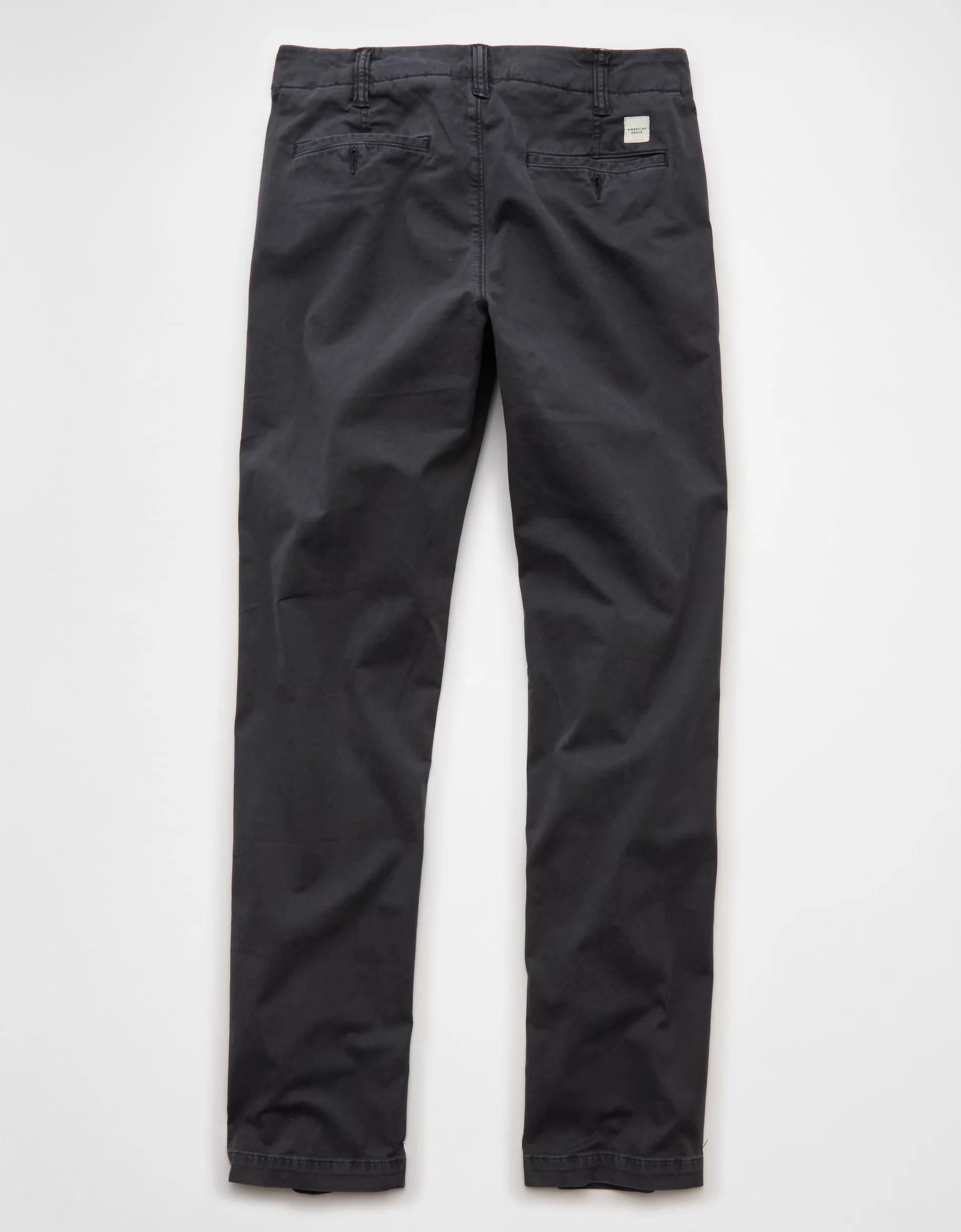 AE Flex Original Straight Lived-In Khaki Pant Product Image
