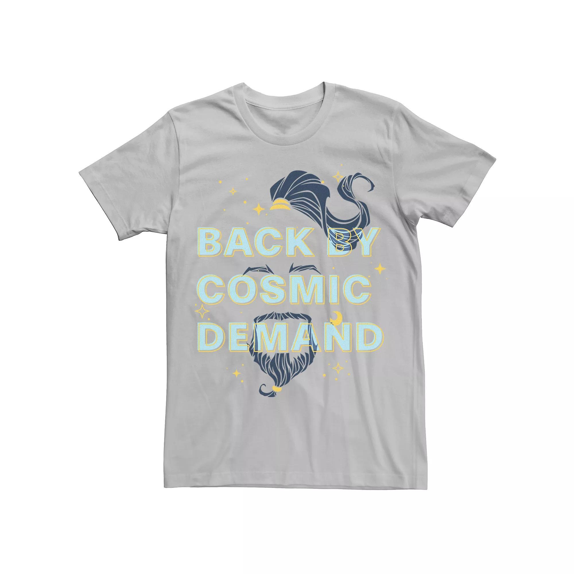 Disney's Aladdin Men's Genie "Back By Cosmic Demand" Graphic Tee,  Product Image