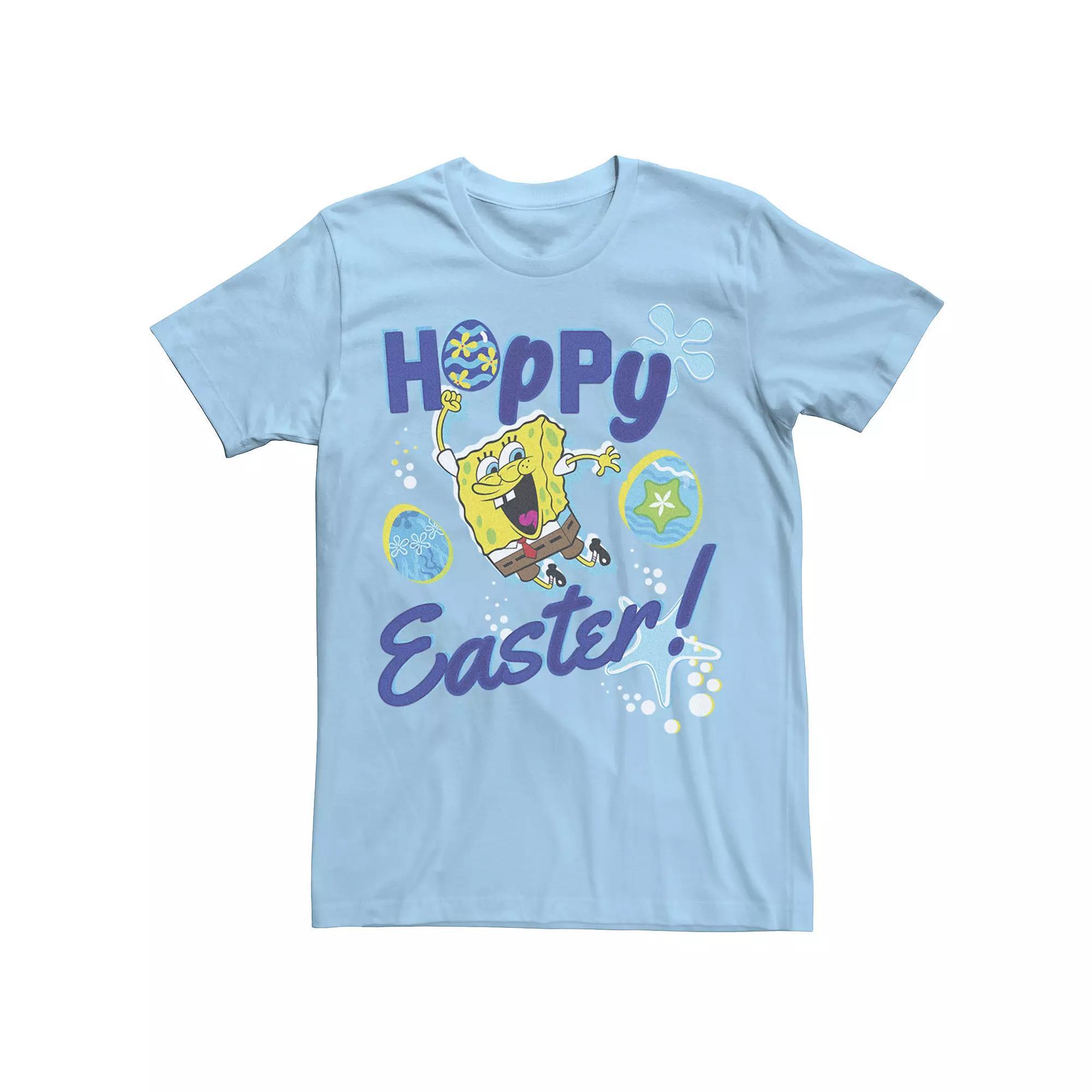 Men's Nickelodeon SpongeBob SquarePants Happy Easter Tee, Size: XXL, Light Blue Product Image