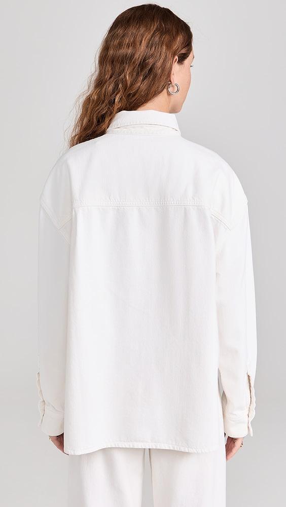 AGOLDE Gwen Slice Shirt | Shopbop Product Image