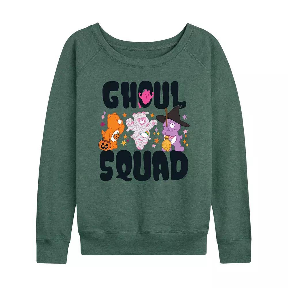 Women's Care Bears Halloween Ghoul Squad French Terry Long Sleeve Tee,  Product Image