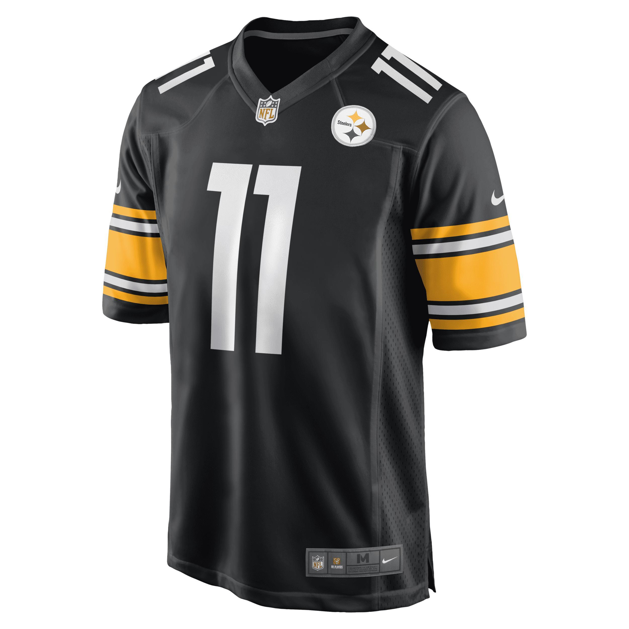 Nike Pittsburgh Steelers Mens Game Jersey - Chase Claypool - Black Product Image