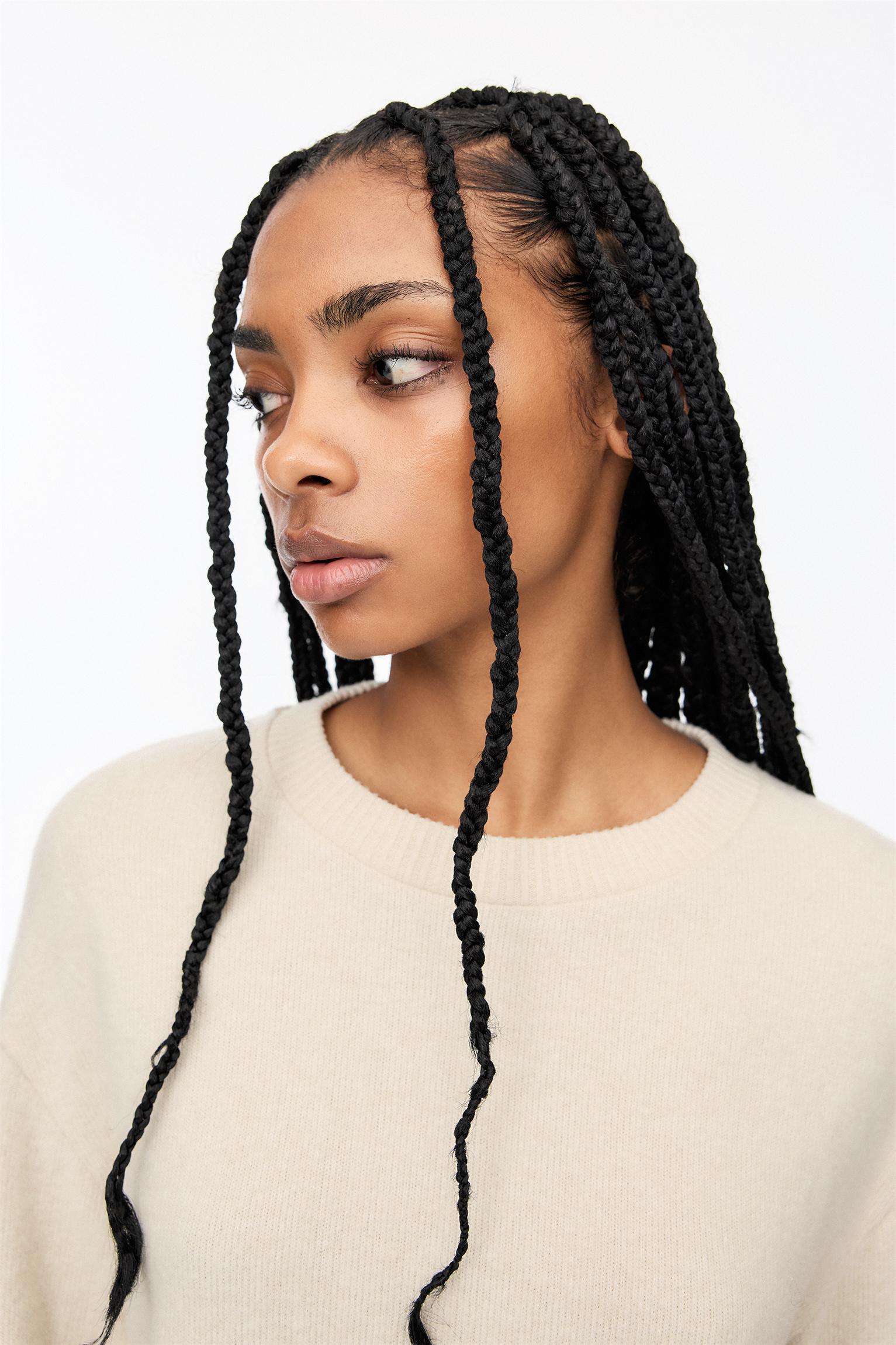 Soft touch cropped sweater Product Image