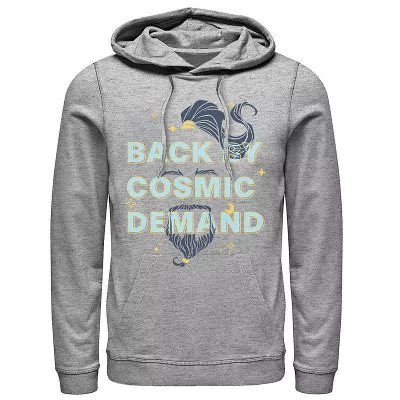 Disney's Aladdin Men's Genie "Back By Cosmic Demand" Graphic Hoodie, Size: Large, Athletic Grey Product Image