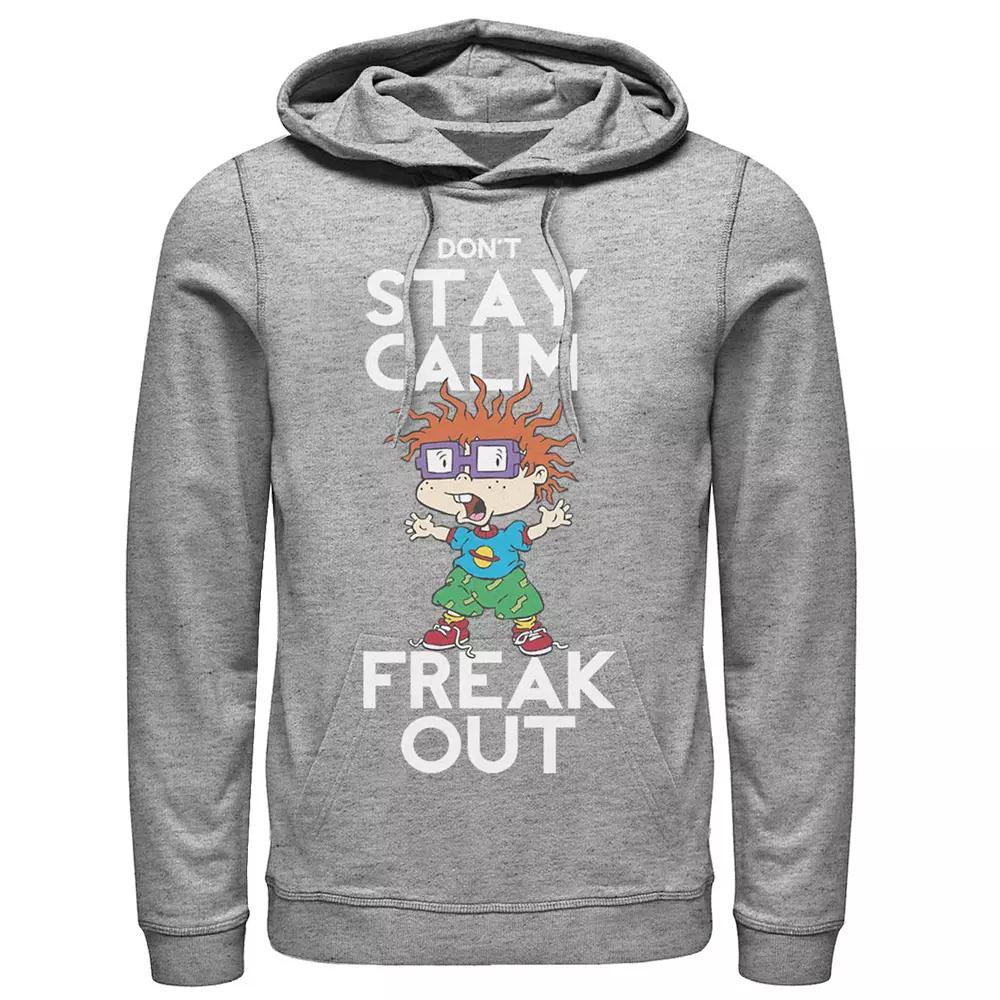 Men's Nickelodeon Rugrats Chuckie Don't Stay Calm Freak Out Graphic Hoodie,  Product Image